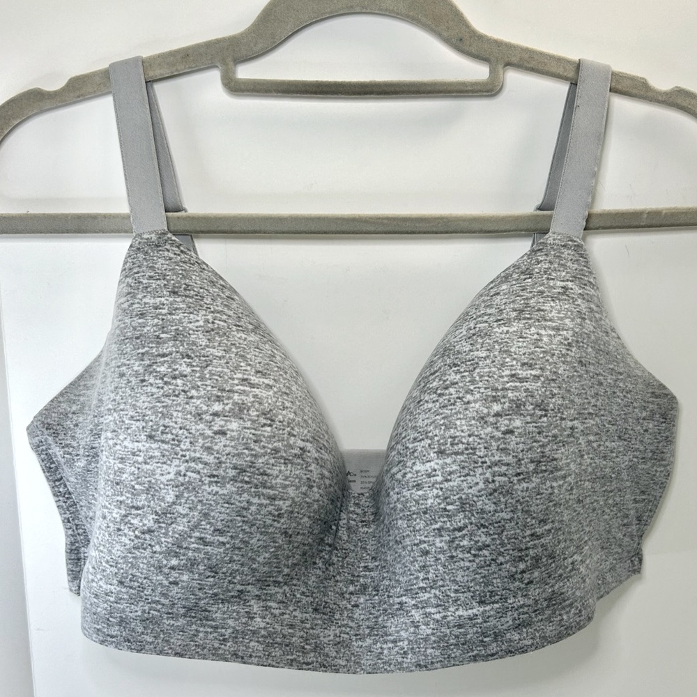 Soma Enbliss Wireless Grey Lightly Lined Adjustable Strap Bra 40D